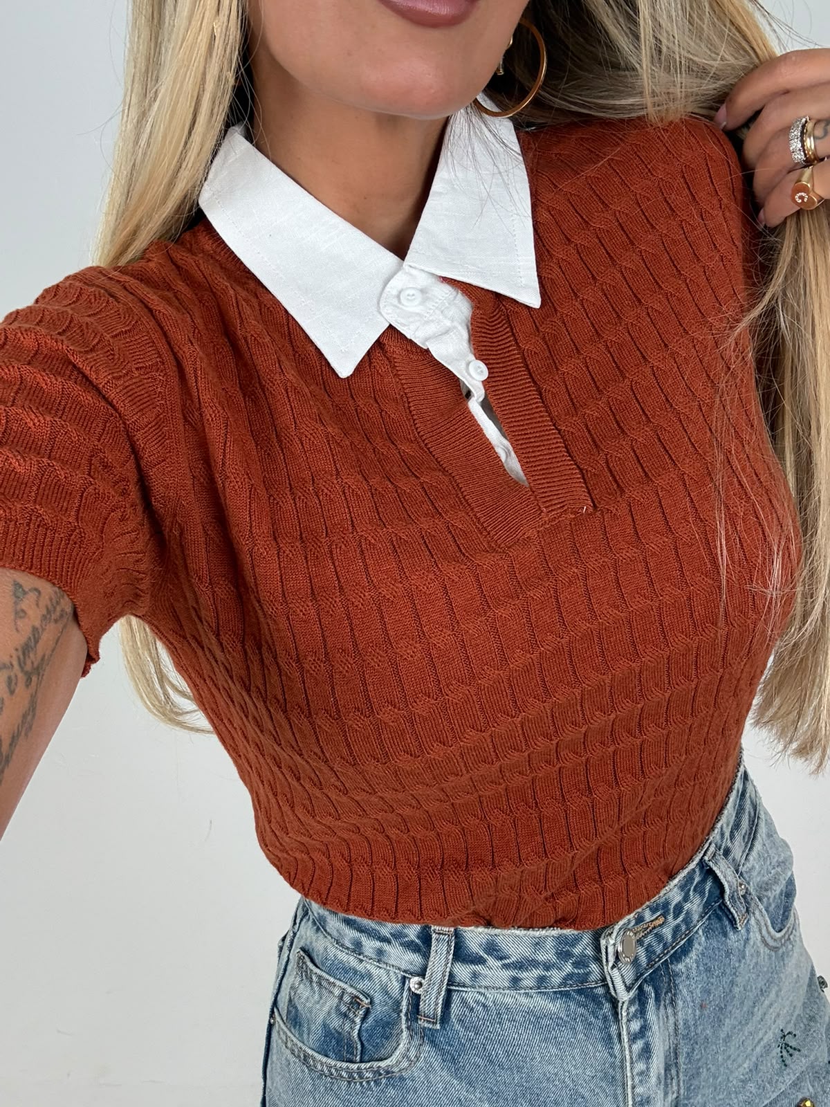 Polo Treccine Zafferano ♥
