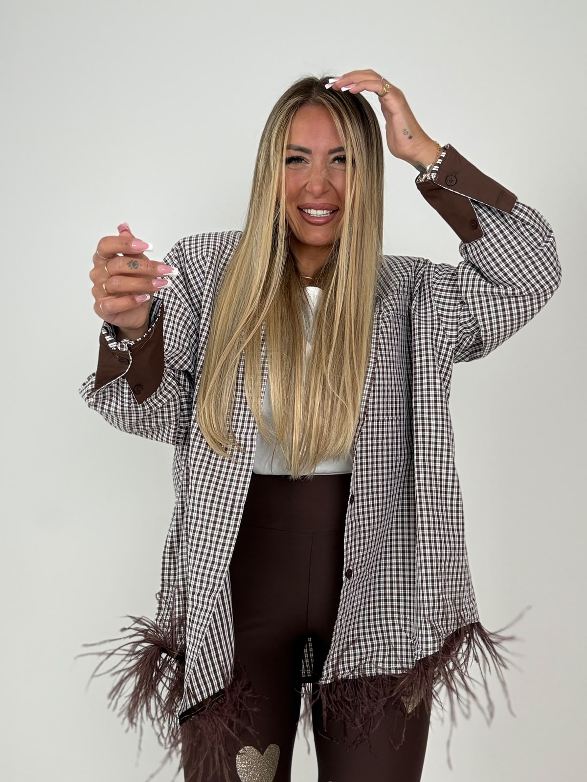 Camicia Coquette Marrò♥