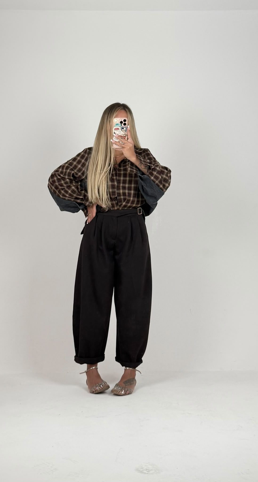Pantaloni Charm Marrò ♥