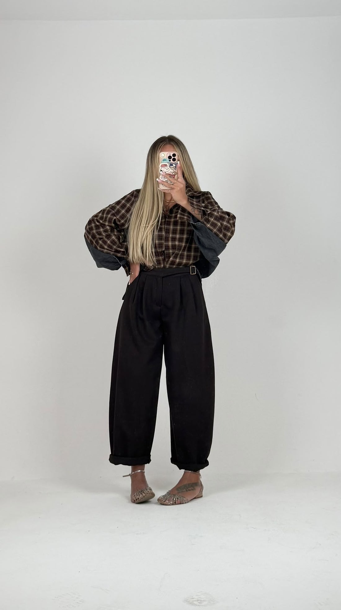 Pantaloni Charm Marrò ♥