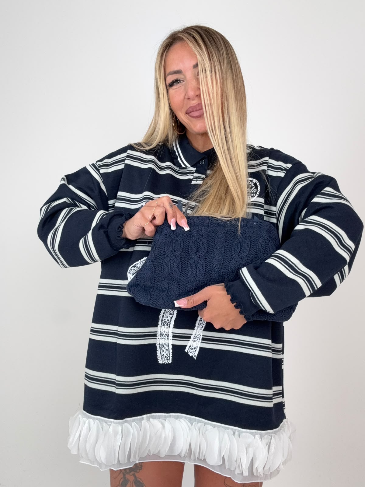 Borsa Treccine Cucciolandia Blu ♥
