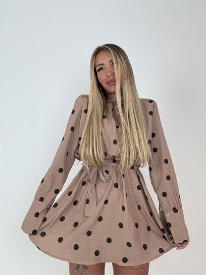 Abitino Un Amore Di Pois Beige ♥