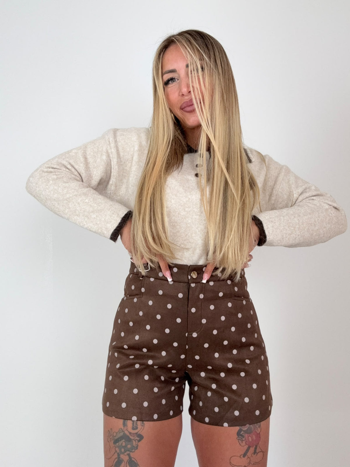 Pantaloncini Pois Nel Cuore ♥