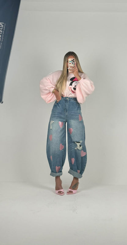 Jeans Innamorato ROSA ♥