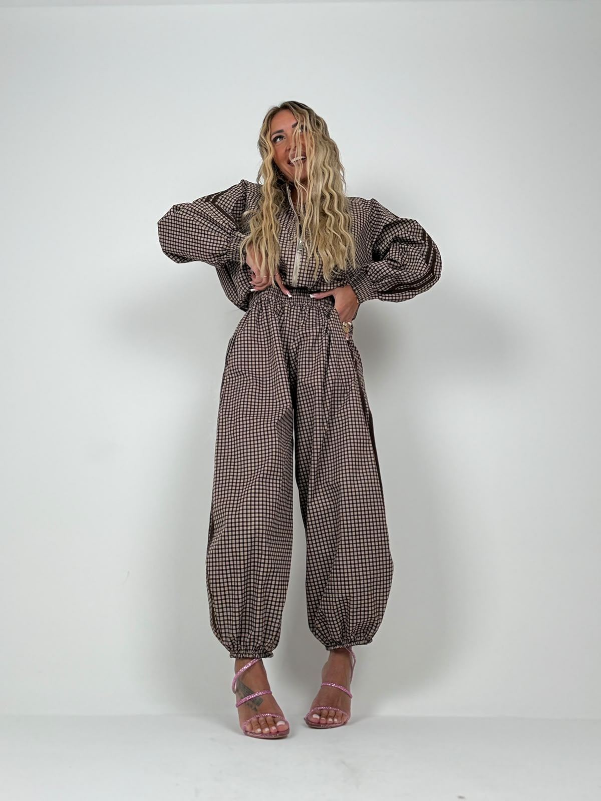 Pantalone Didas Quadretti ♥