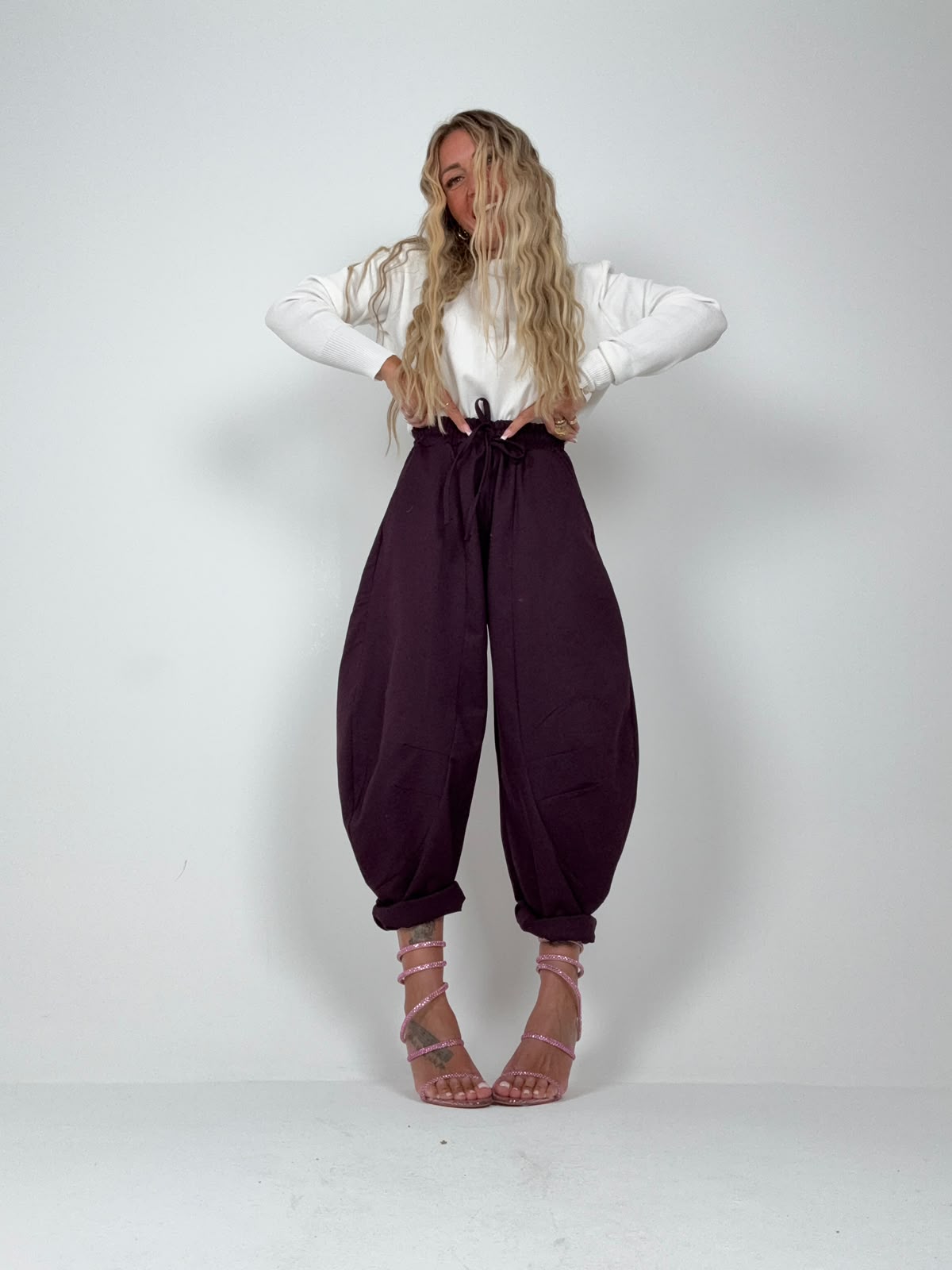 Pantalone Gemmy Bordoux ♥