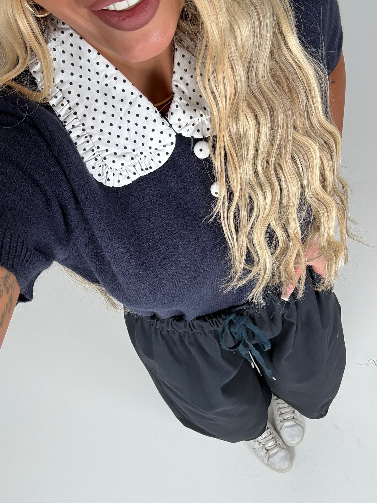 Polo Pois Blu ♥