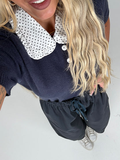 Polo Pois Blu ♥