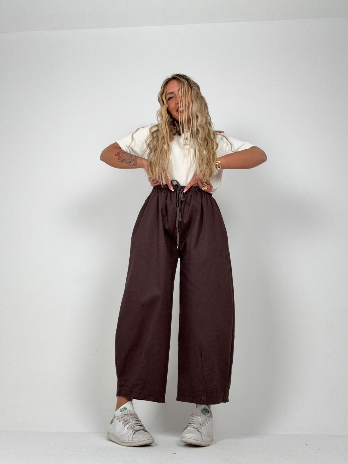 Pantaloni LA VITA MARRO&