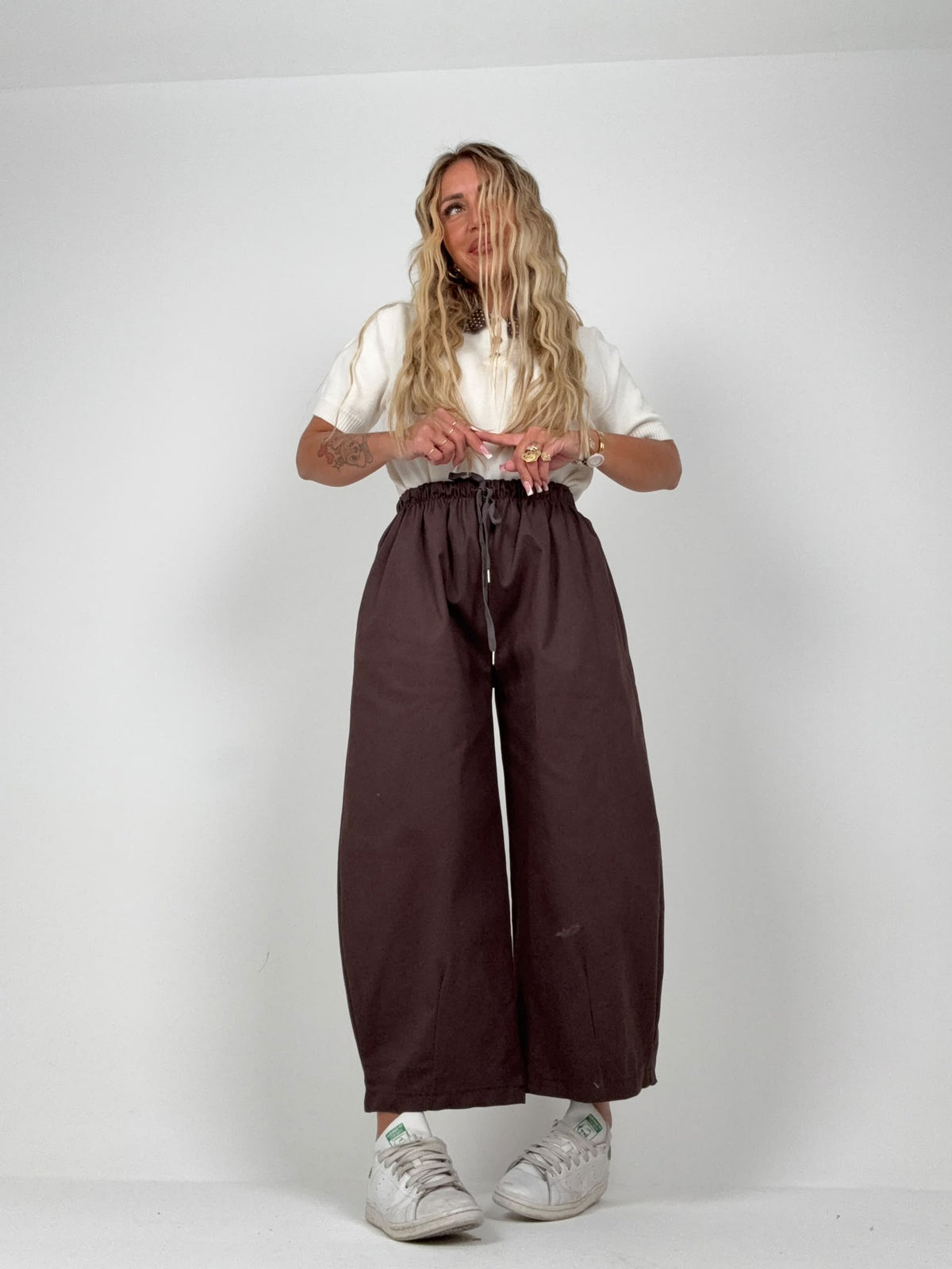 Pantaloni LA VITA MARRO&