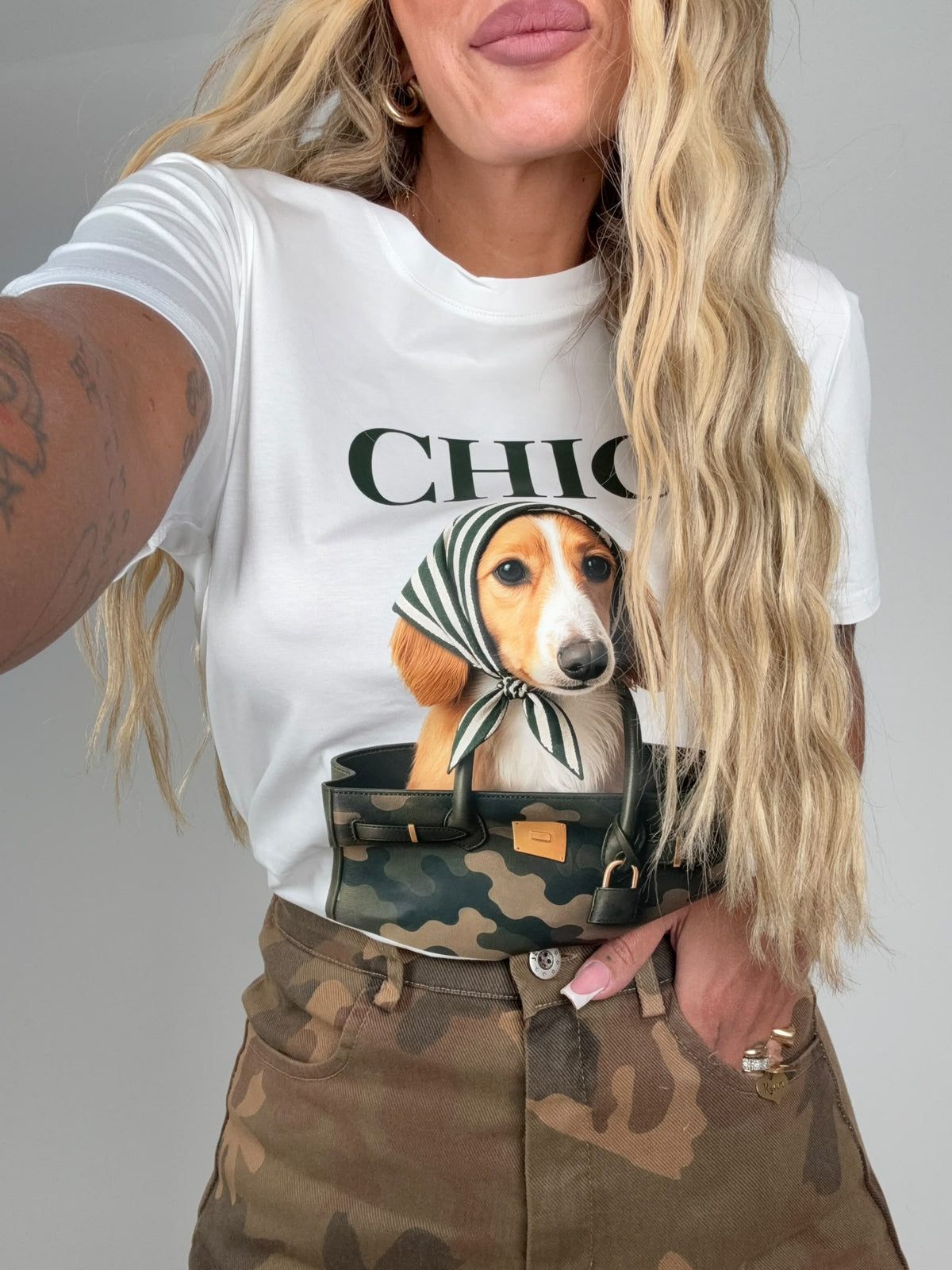 Shirt Cagnolino Mimetico ♥