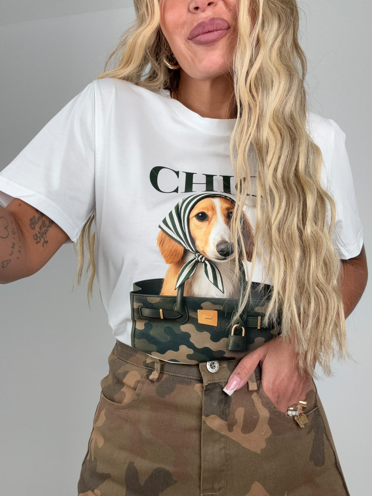 Shirt Cagnolino Mimetico ♥