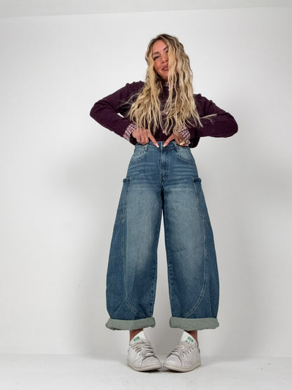 Jeans Tasche Laterali ♥