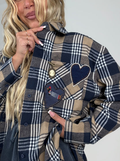 Camicina Denim Corazon ♥