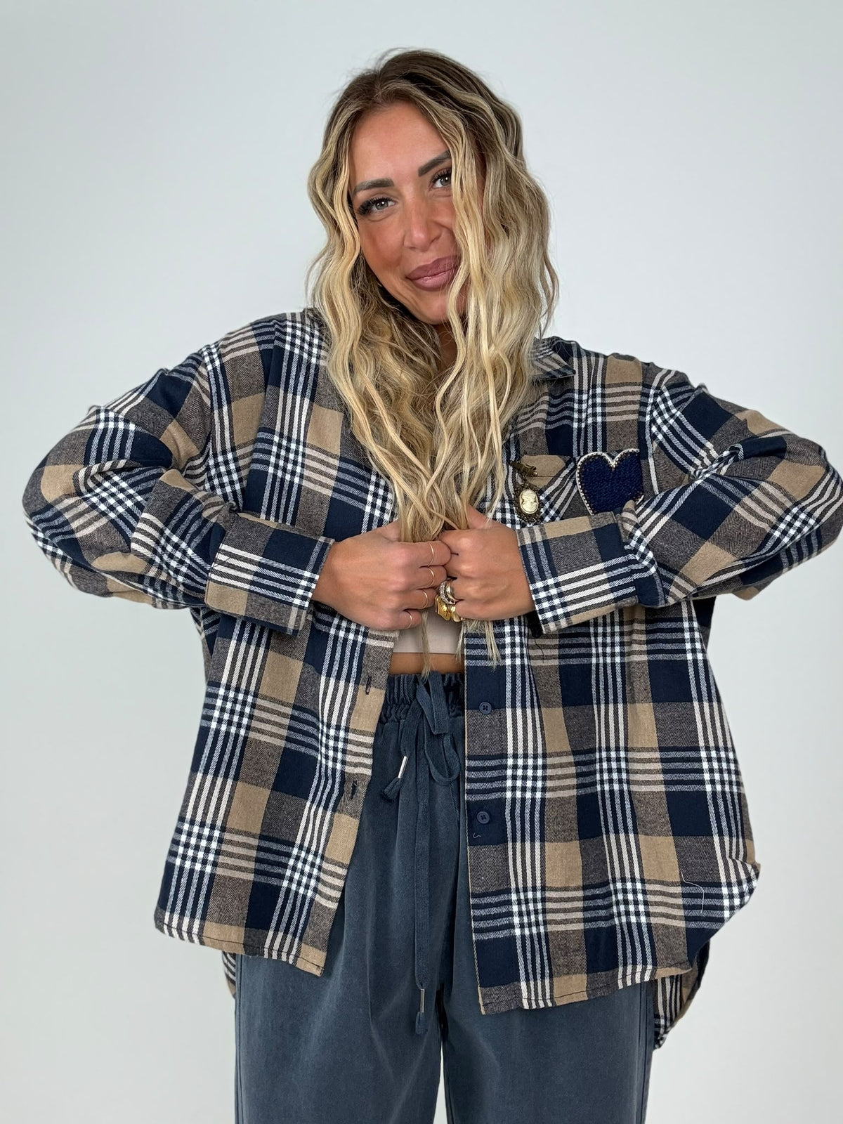 Camicina Denim Corazon ♥