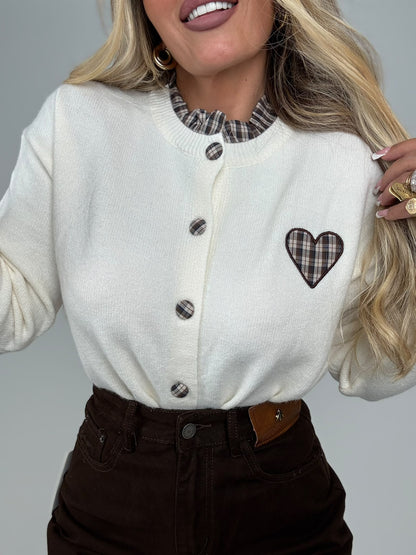 Maglia Heart Big Panna  ♥