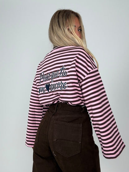 Shirtina Manica Lunga Pour Toi Rosa ♥