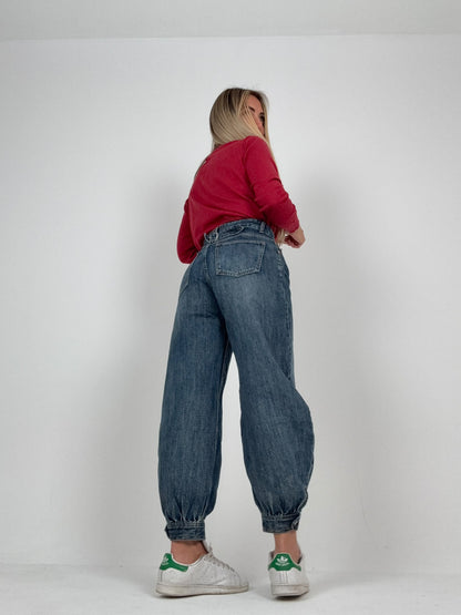Jeans Balloon Bottoncino ♥