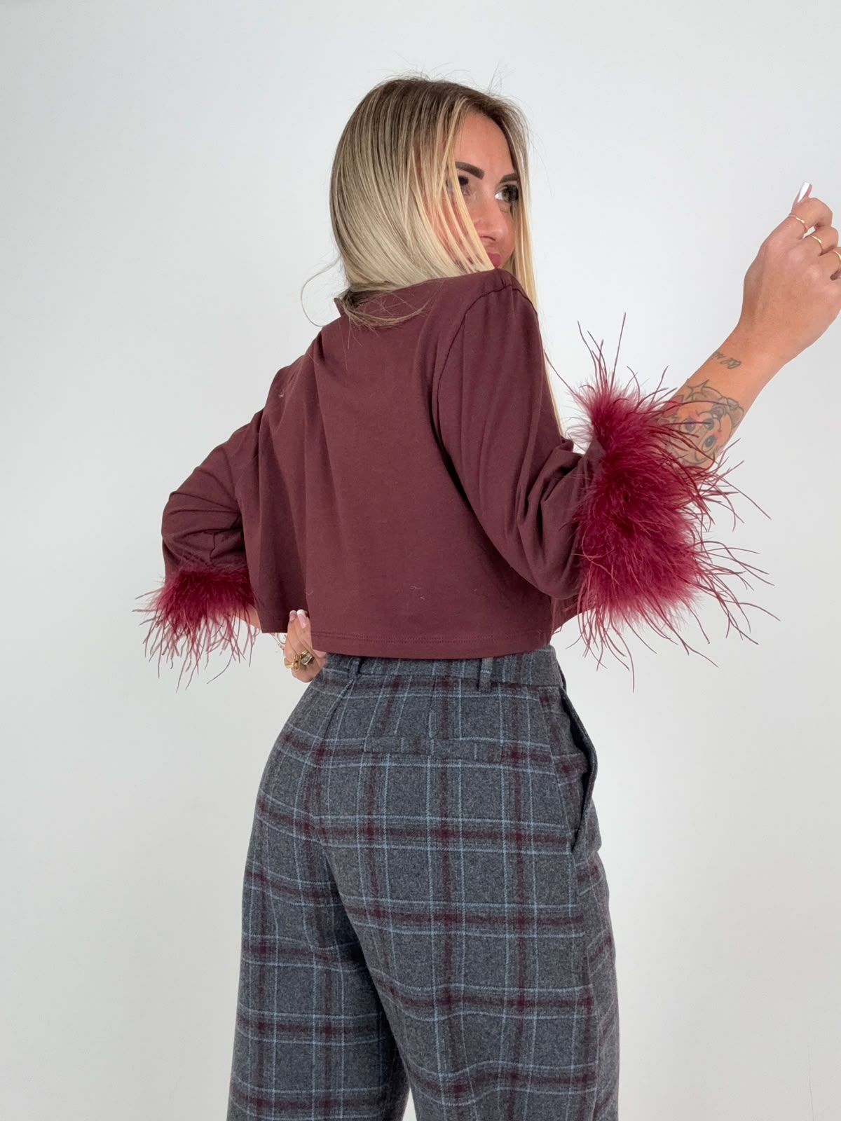 Pantalone Tartan Kiss  ♥