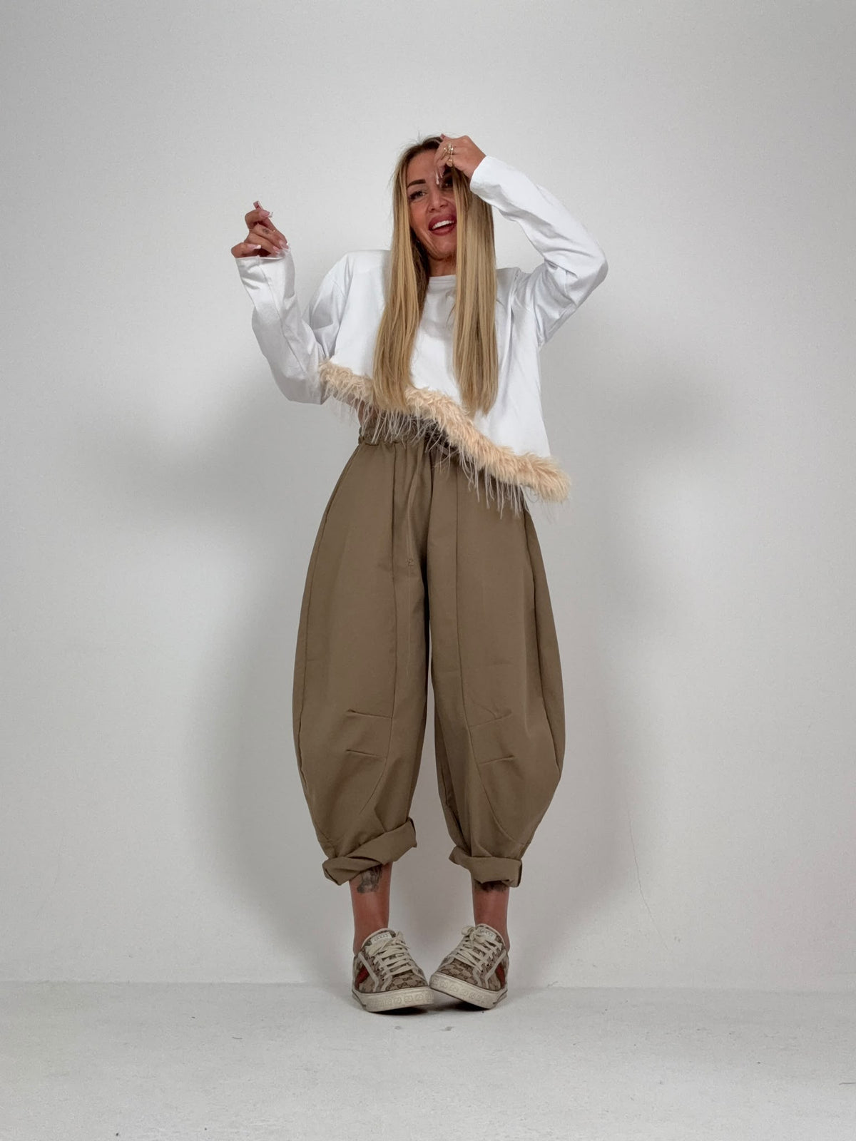 Pantalone Gemmy Beige ♥
