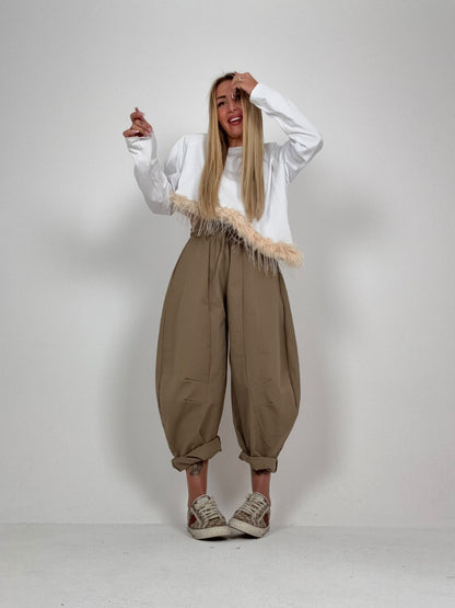 Pantalone Gemmy Beige ♥