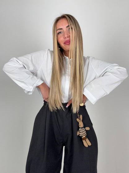 Pantalone Bunny Pocket Nero ♥