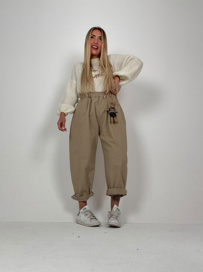 Pantalone Bunny Pocket Nocciola ♥