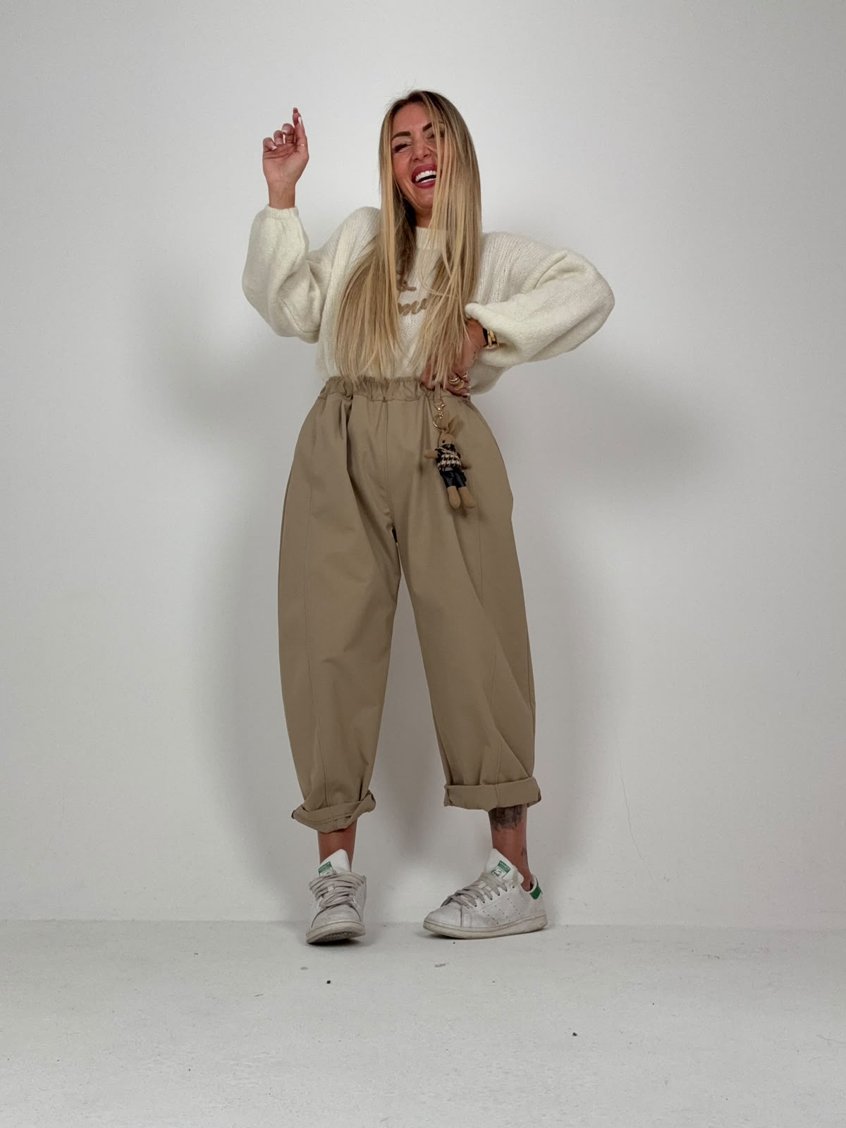 Pantalone Bunny Pocket Nocciola ♥