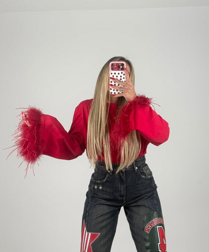 Maglia Piumè Rossa Soft ♥