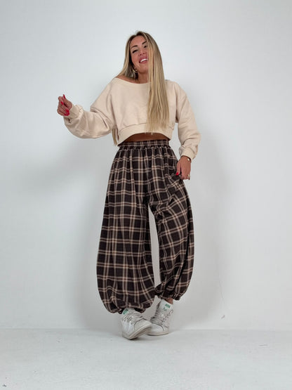 Pantaloni Vanilla Quadretti ♥