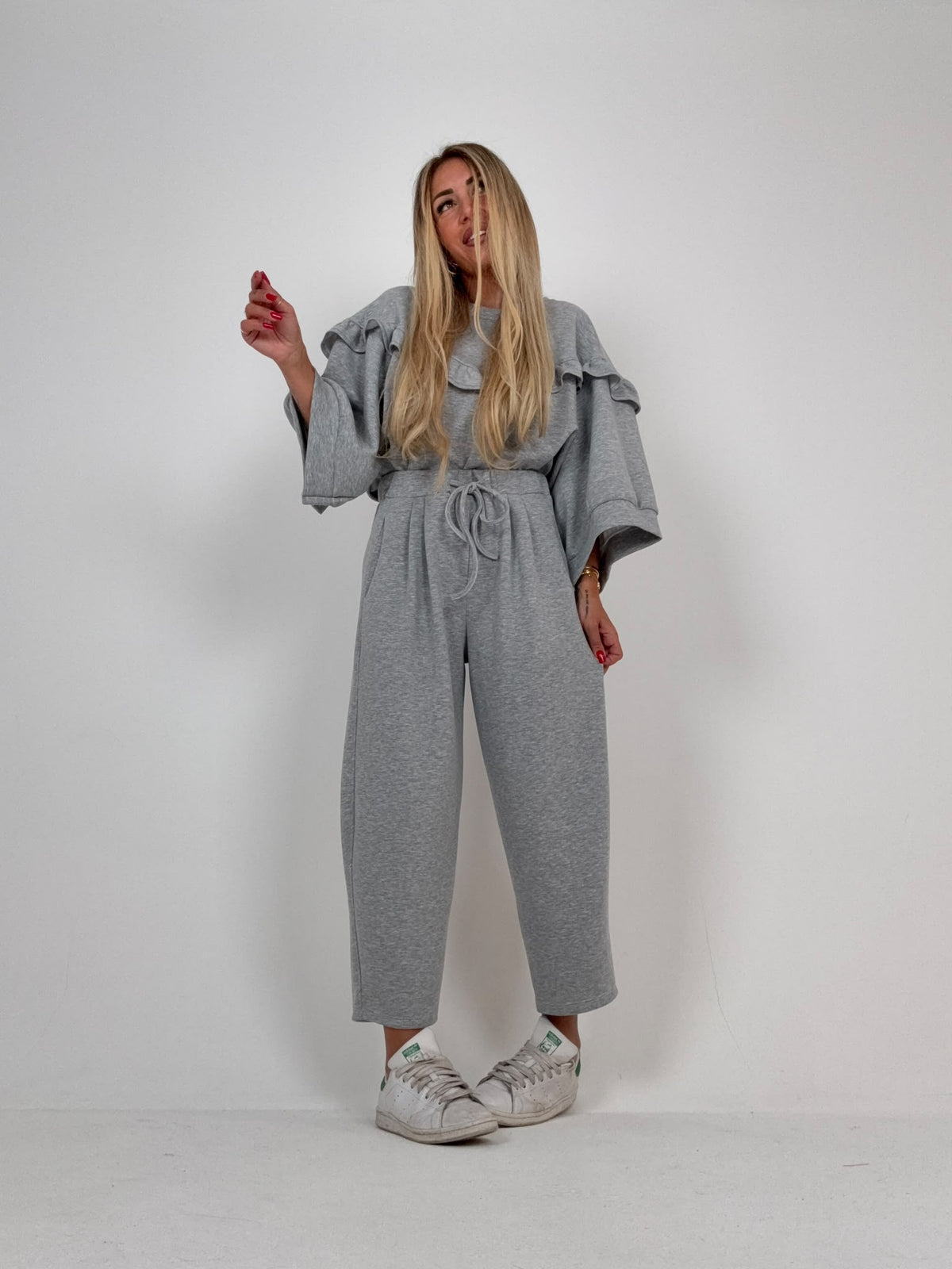 Coordinato Teddy x Amico Grigio ♥