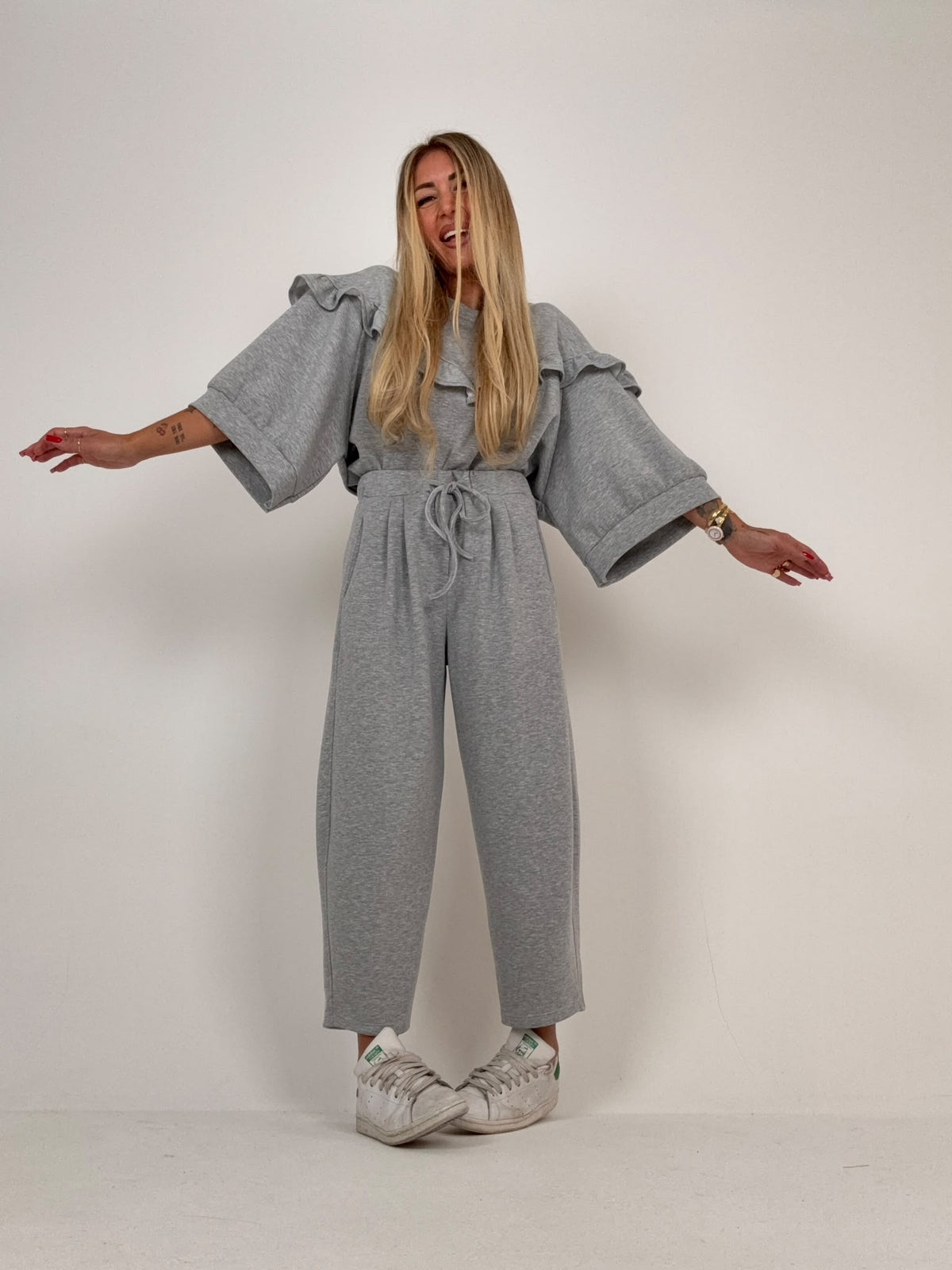 Coordinato Teddy x Amico Grigio ♥