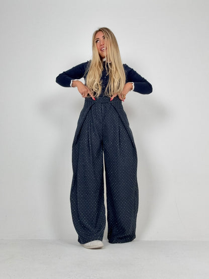 Pantalone Bon Bon Chic Blu ♥