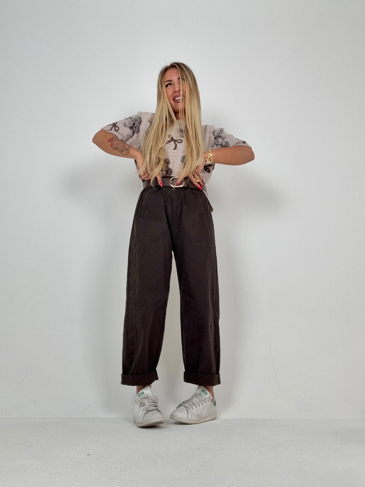 Pantaloni Marrone Ludmilla ♥