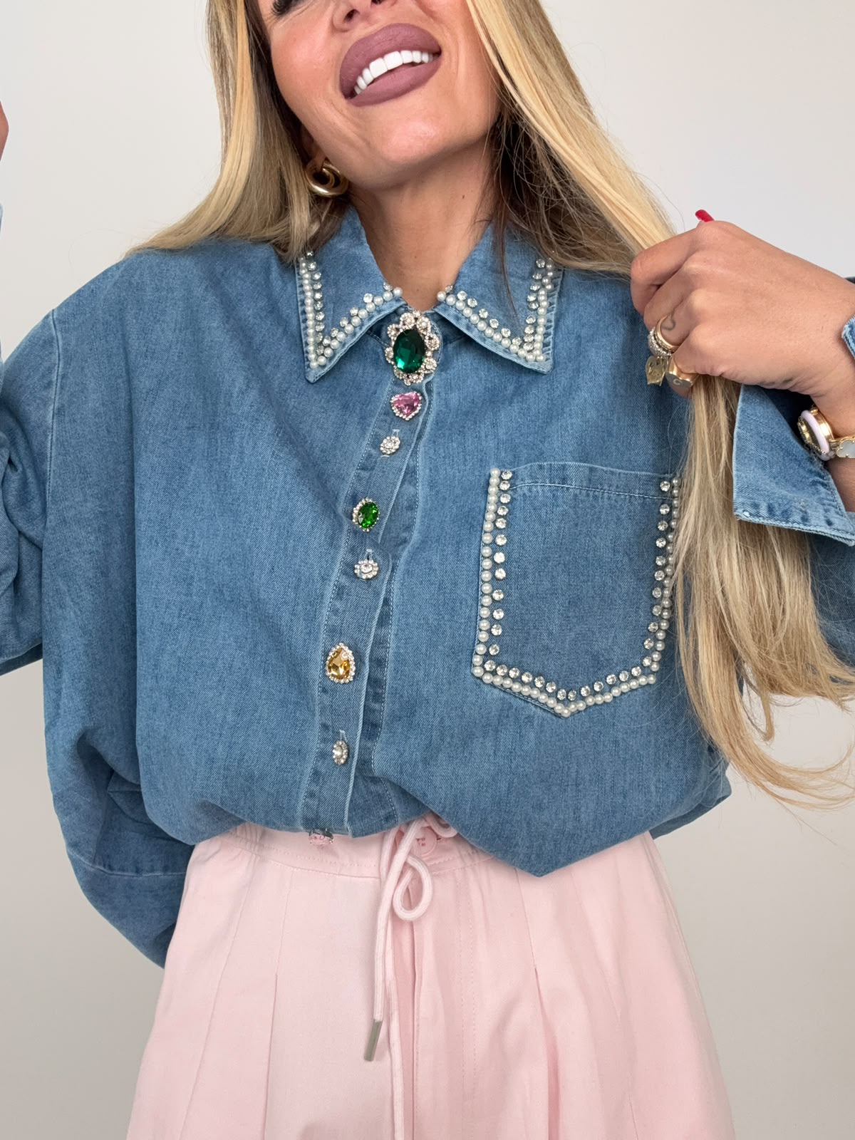 Camicia Denim Diadema  ♥