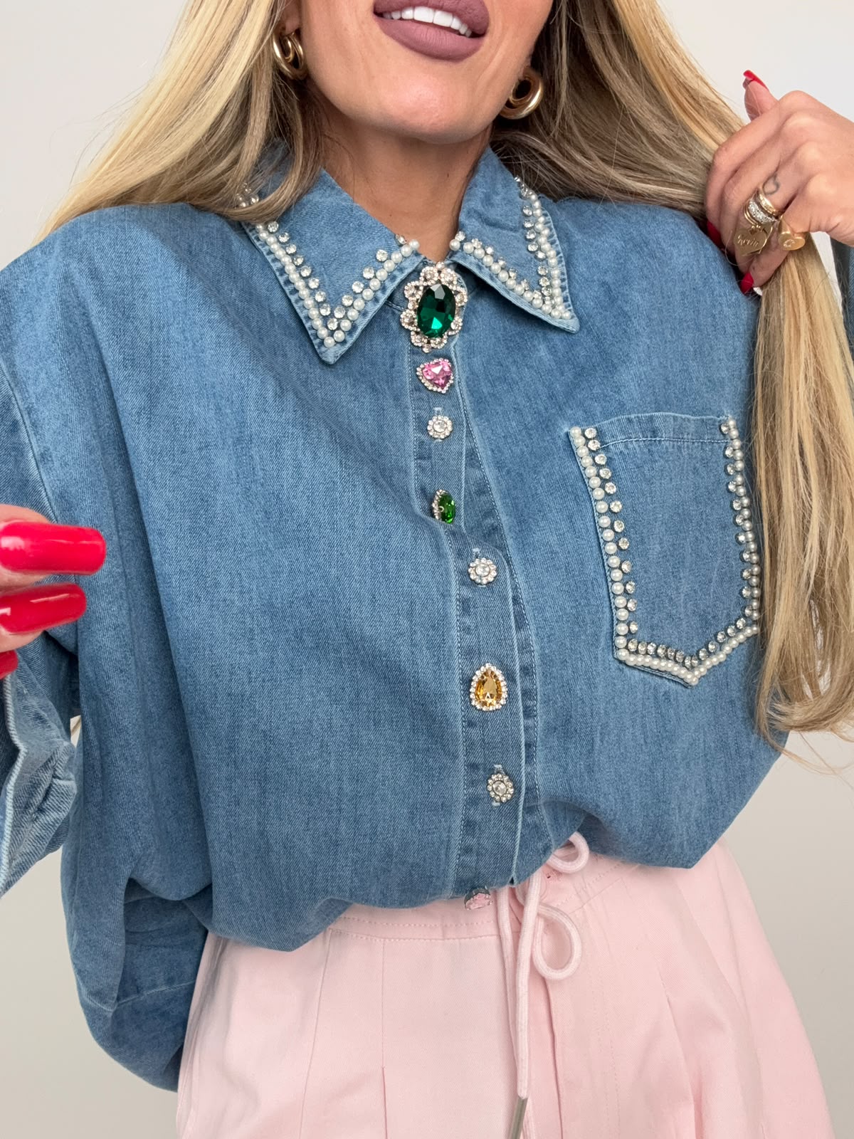Camicia Denim Diadema  ♥