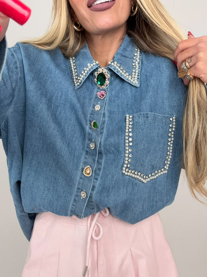Camicia Denim Diadema  ♥