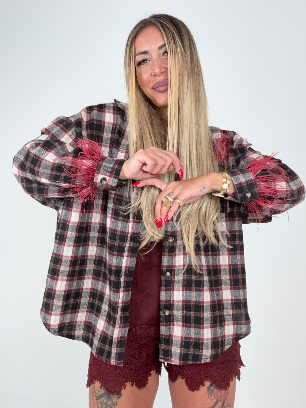 Camicia Vino &amp; Capricci Bordeaux ♥
