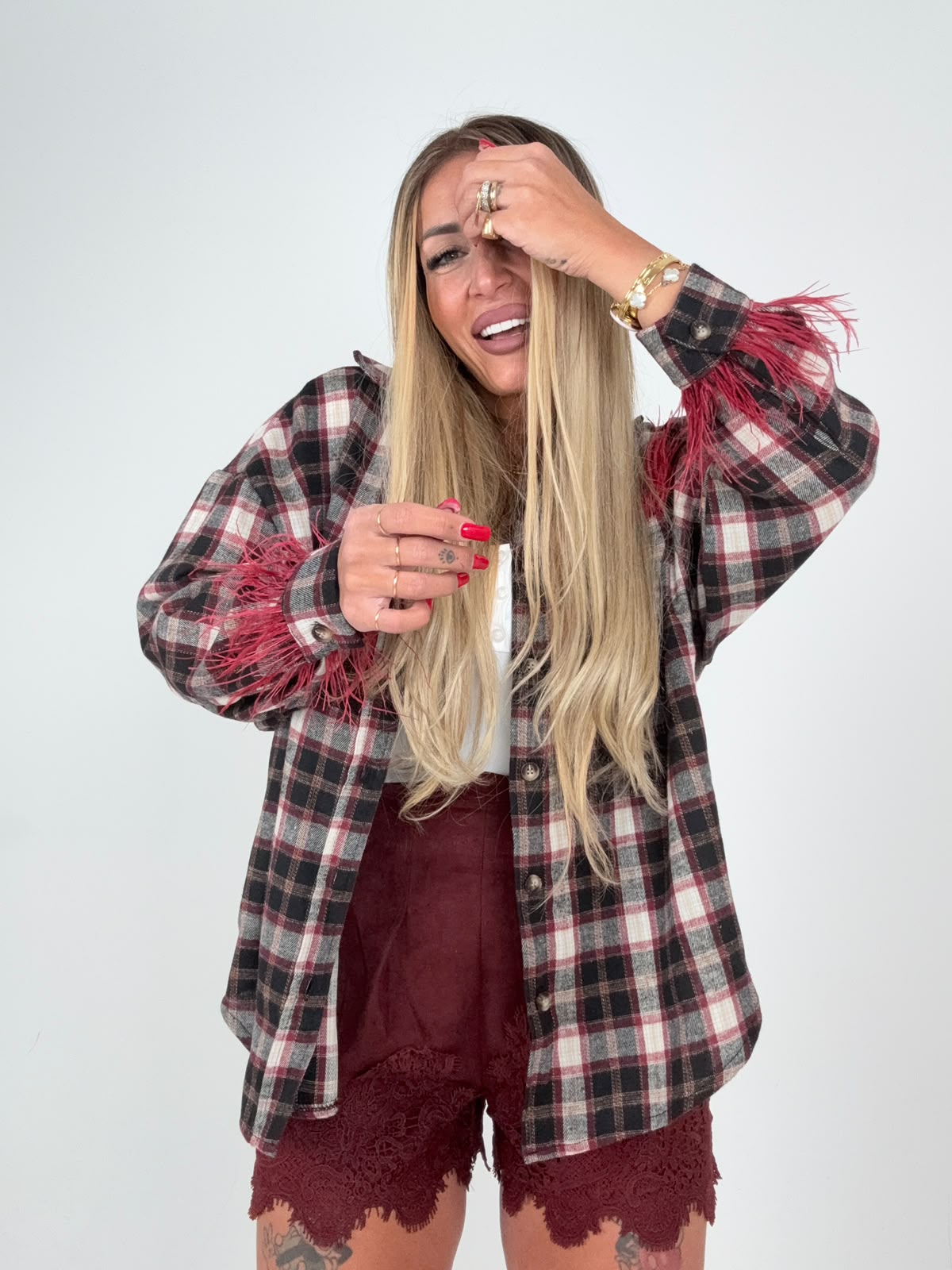 Camicia Vino &amp; Capricci Bordeaux ♥