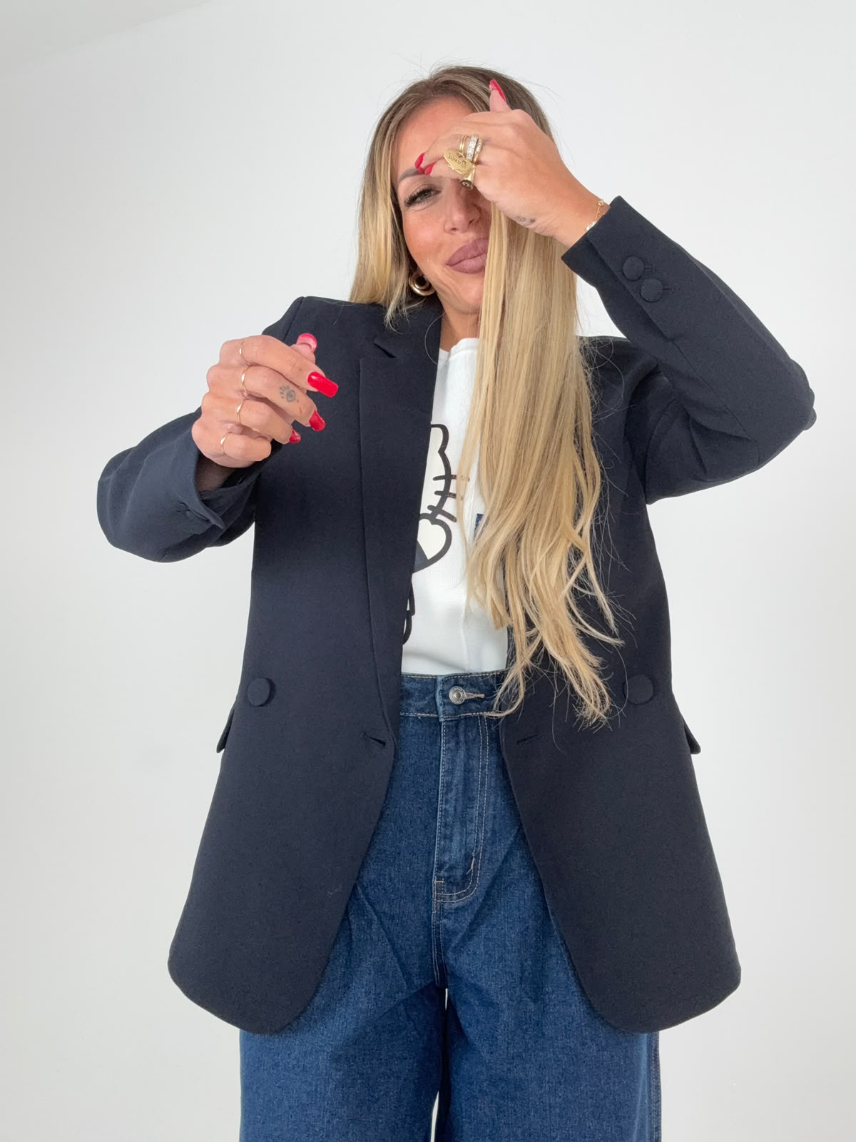 Giacca Cavallerizza Blu Navy ♥