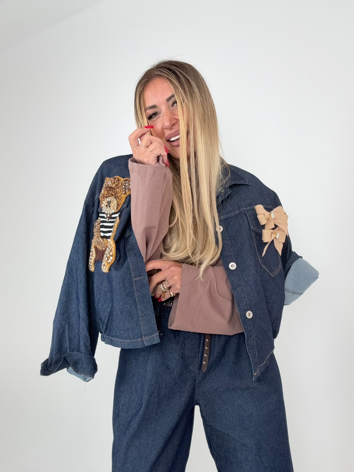 Giacca Denim Cucciolandia ♥