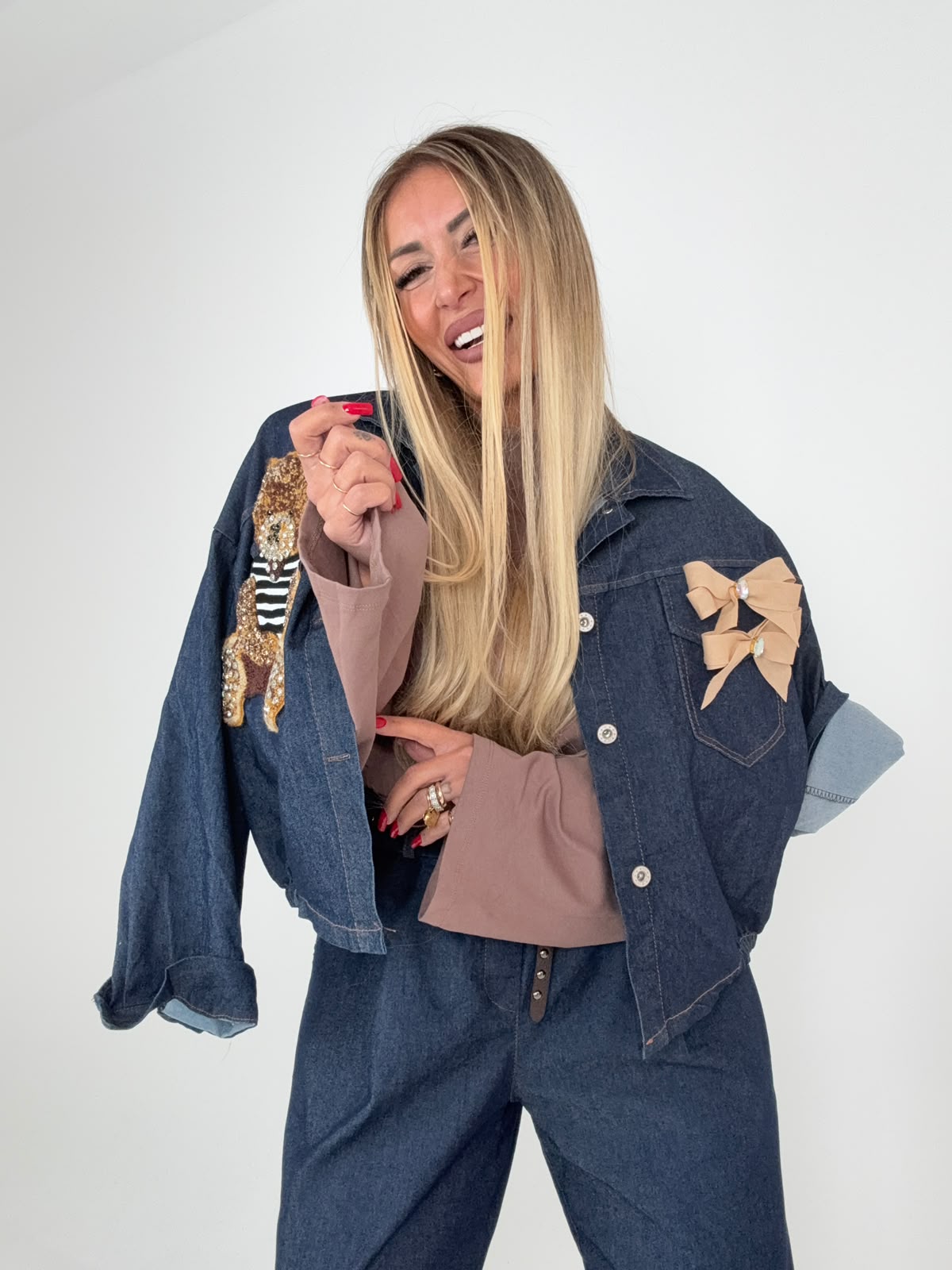 Giacca Denim Cucciolandia ♥