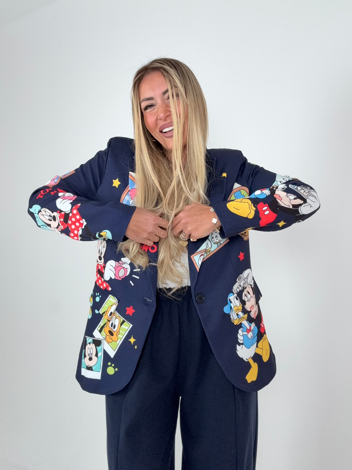 Giacca Cartoon In Love Blu Navy ♥