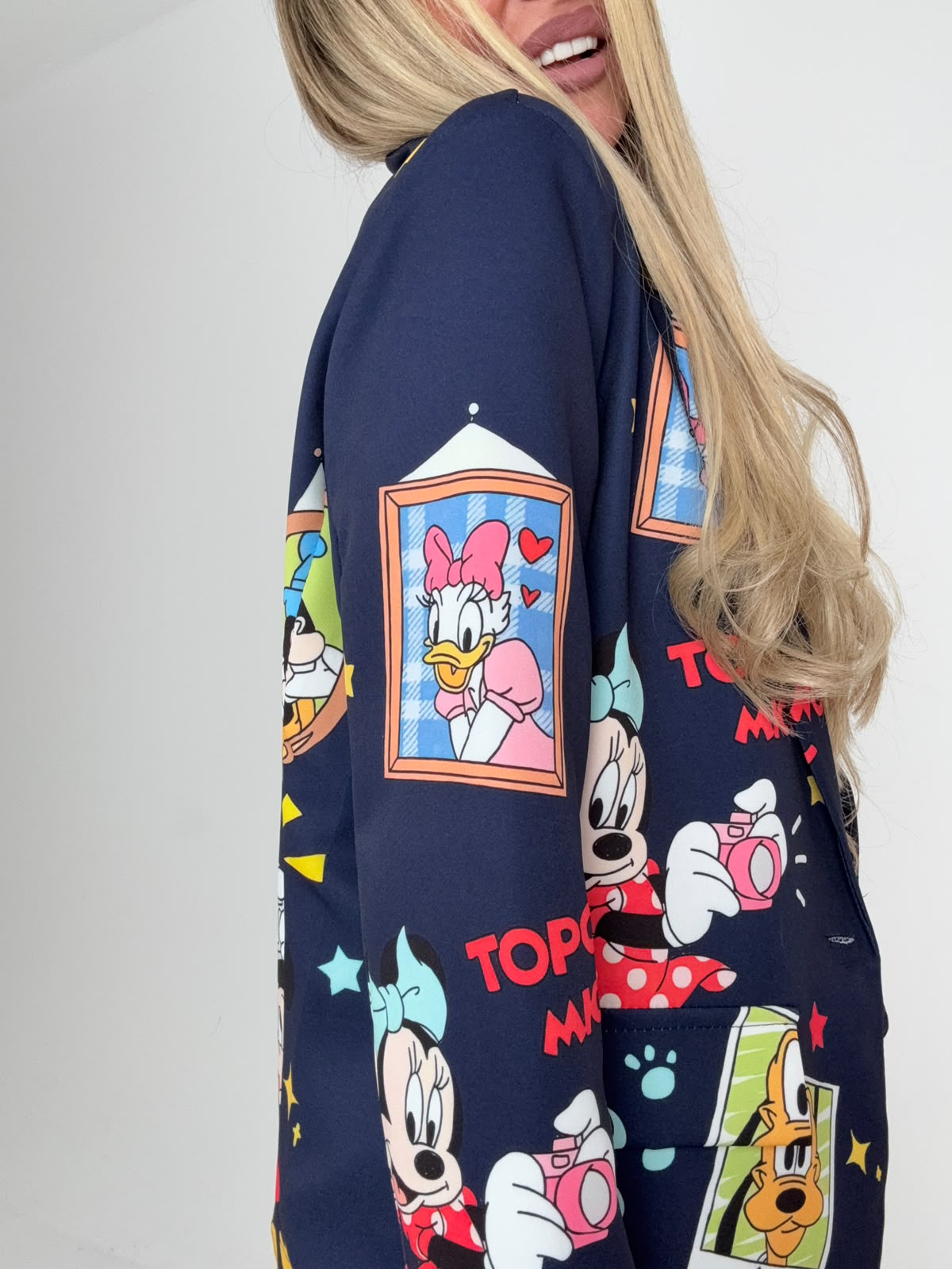 Giacca Cartoon In Love Blu Navy ♥