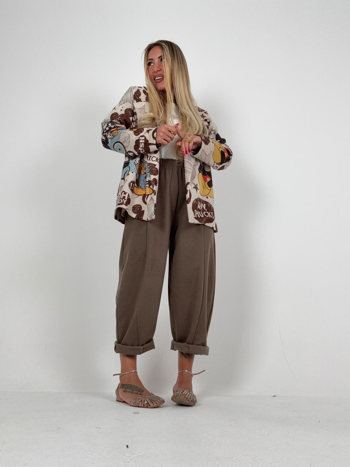 Pantaloni Super Gym Tortora ♥