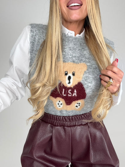 Gilet Teddy NYC ♥