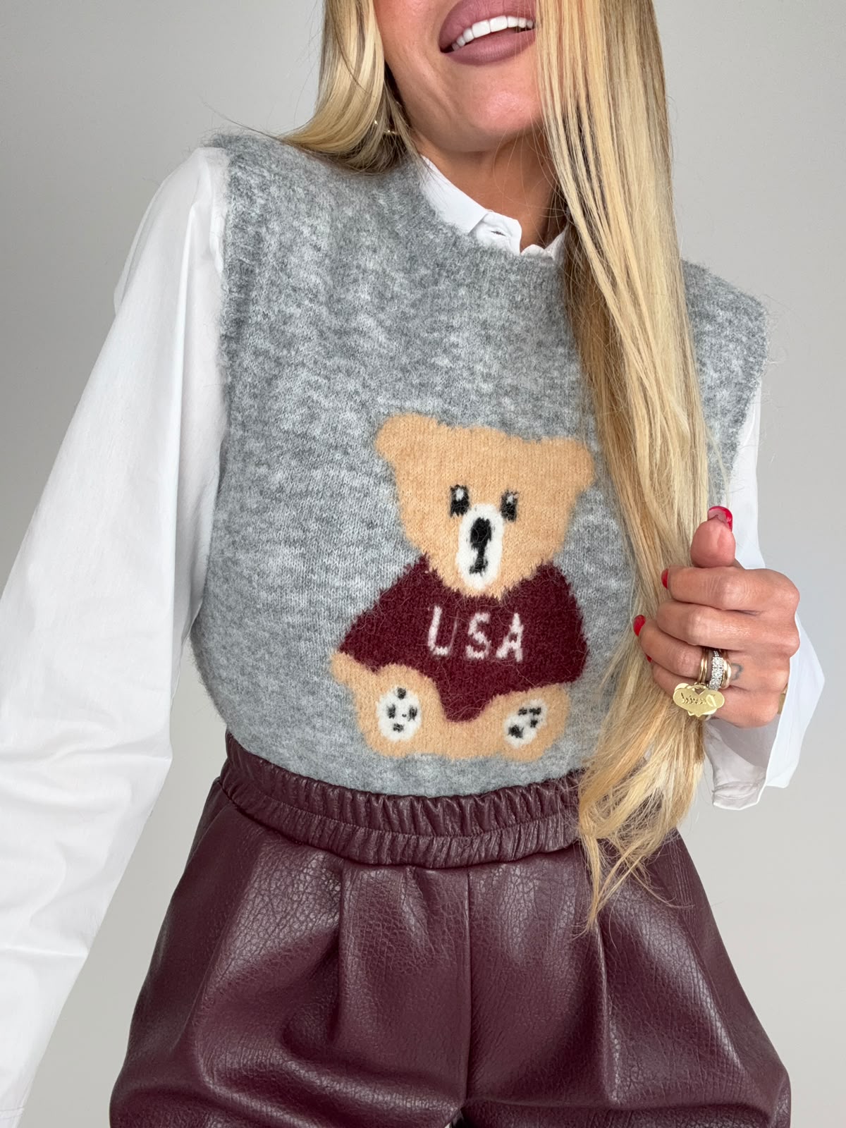 Gilet Teddy NYC ♥