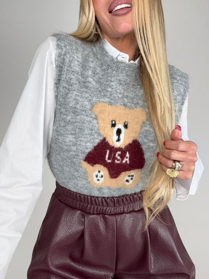 Gilet Teddy NYC ♥