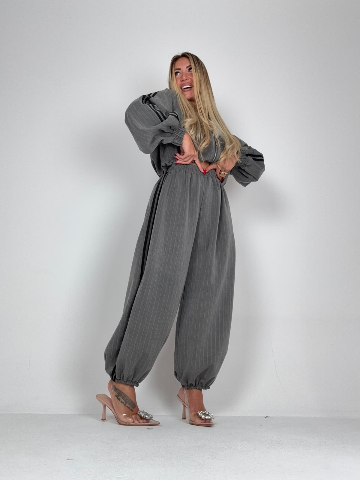 Coordinato Jessy Gessato ♥