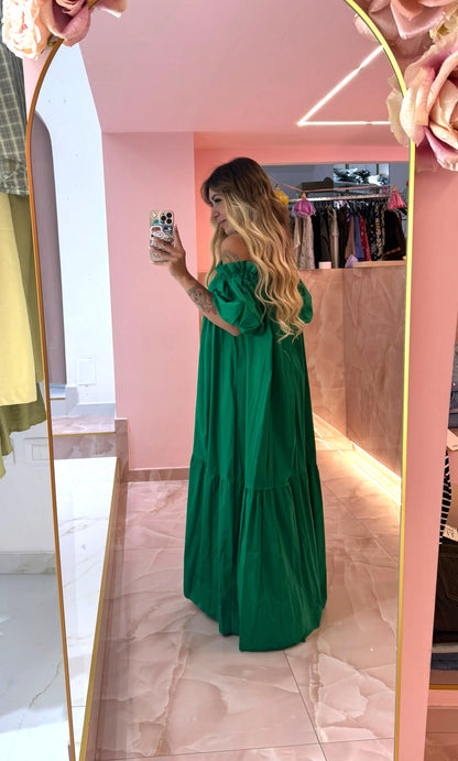 Vestito Incanto Verde Gucci ♥